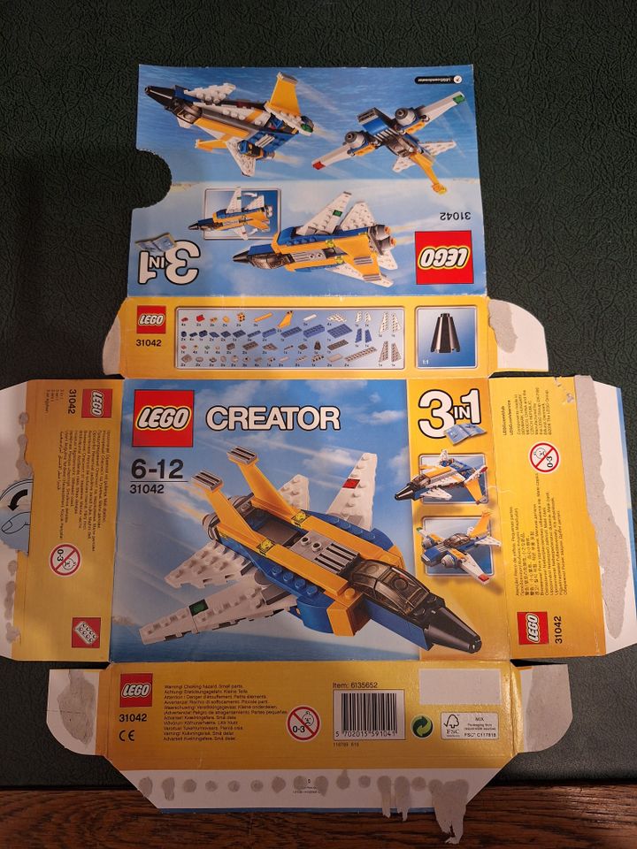 LEGO Creator 3 in 1 - Düsenjet - Set 31042 in Tönisvorst
