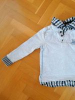 S. Oliver 92-98 Langarmshirt Hemd grau khaki blau weiß Nordrhein-Westfalen - Oerlinghausen Vorschau