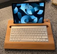 Apple Tastatur für Tablet inkl. edler Halterung aus Echtholz Bayern - Burgoberbach Vorschau