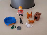 Playmobil Set 5535 Katzenfamilie mit Körbchen Hessen - Staufenberg Vorschau