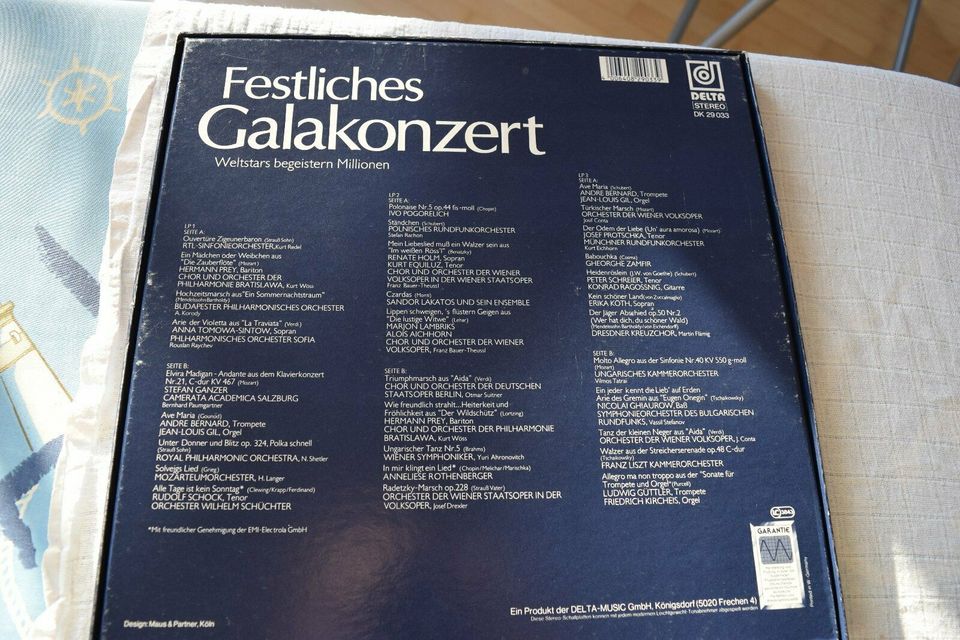 3er LP-Box "Festliches Galakonzert" in Bonn