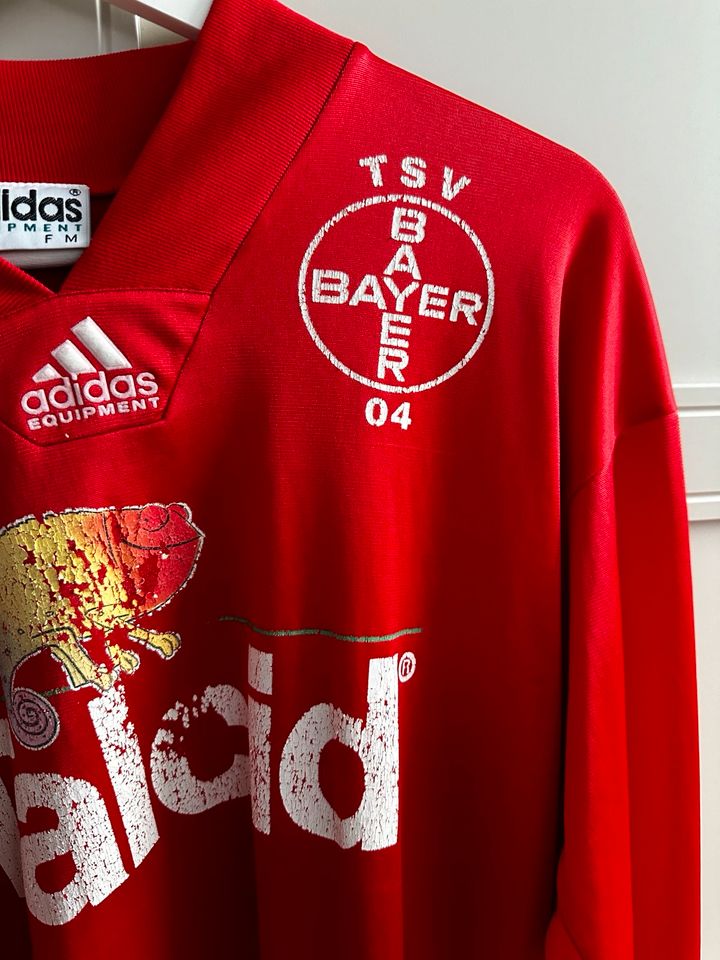 Bayer Leverkusen Trikot Talcid 93/94 1993 1994 Gr. M Retro Vintag in Stolberg (Rhld)