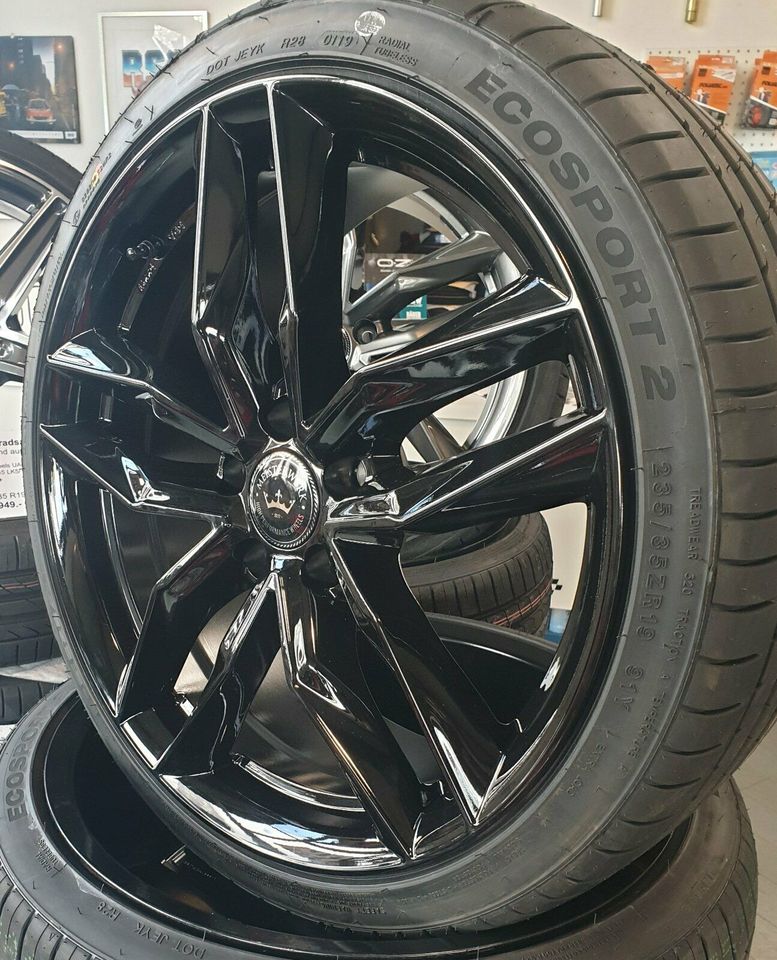 18" Meisterwerk MW08 Winterräder 225/40R18 für Mercedes Benz AMG in Backnang