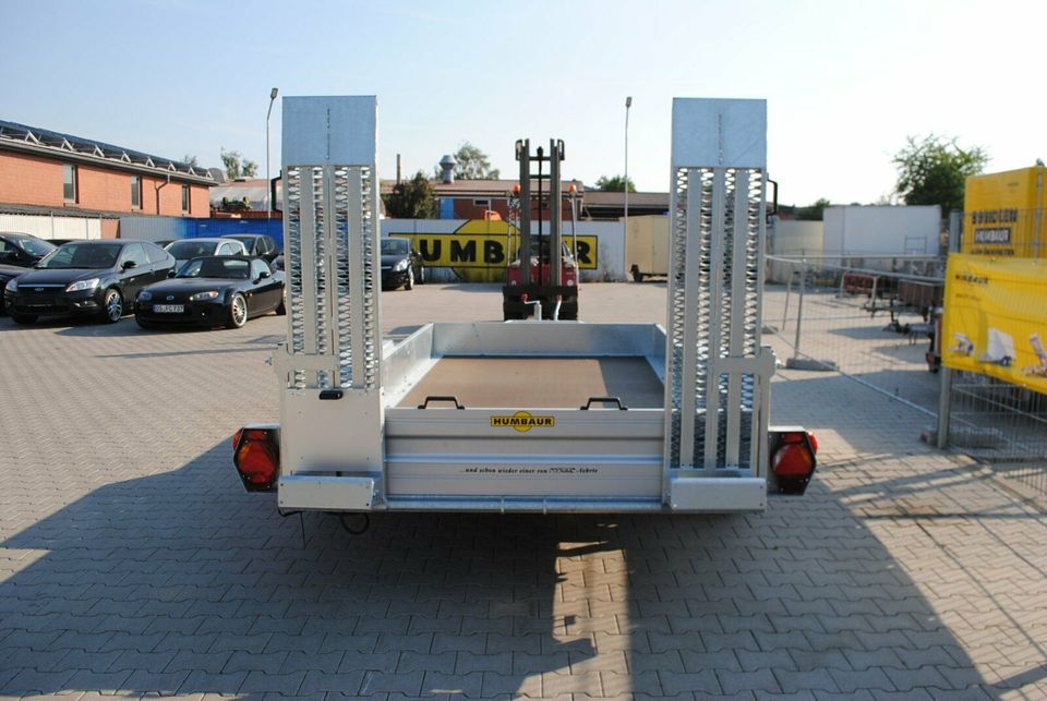 Humbaur Baumaschinentransporter HS353718 NEU inkl. V2A BOX in Belm