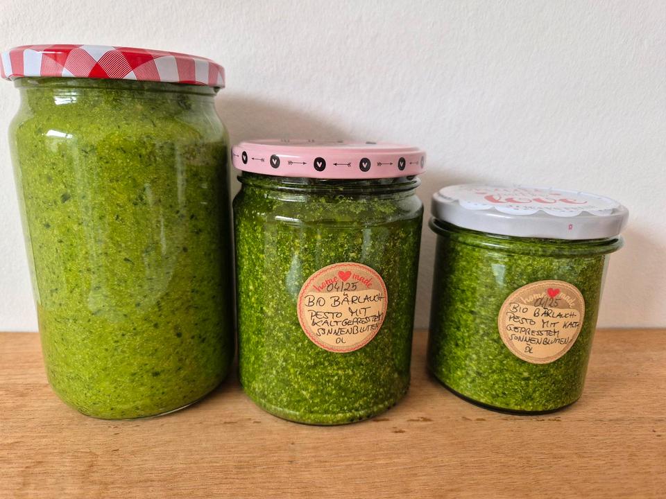 BIO BÄRLAUCH PESTO MIT KALTGEPRESSTEM SONNENBLUMENÖL 2,80€/100g in Fürth