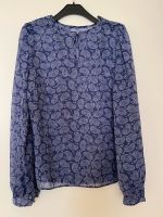 Bluse im paisleys Muster Style blau-weiß Hessen - Mörfelden-Walldorf Vorschau