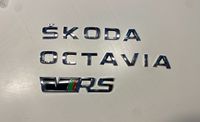 Skoda Octavia RS Emblem Logo Schrift Nordrhein-Westfalen - Gütersloh Vorschau