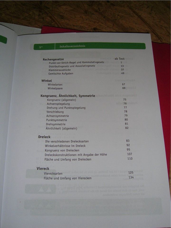 Mathematik Nachhilfe Schülerhilfe Mappe Schule 5.  6. Klasse in Hainsfarth