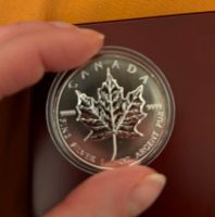 Maple Leaf Canada 1 Unze aus 2013, 999,9 Silber Niedersachsen - Winsen (Luhe) Vorschau
