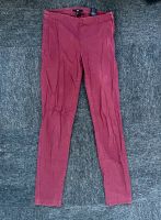 H&M Treggings Gr. S 36 Röhrenhose dunkelrot bordeaux Jeggings Niedersachsen - Apen Vorschau