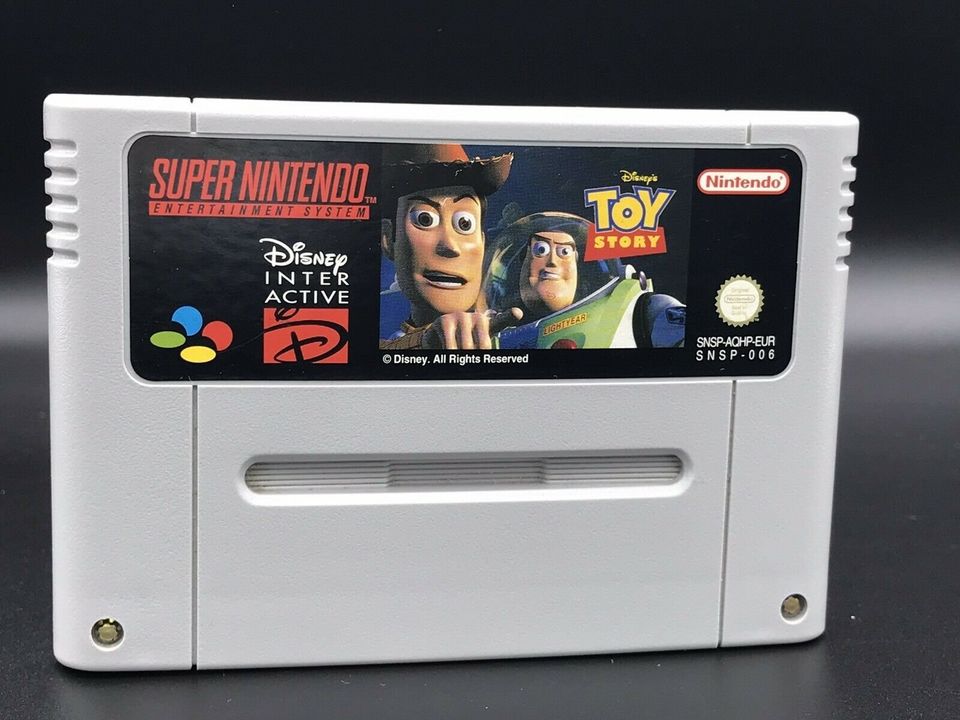 TOY STORY | SNES | PIXAR | Disney | PAL | 1996 | Buzz Lightyear | in Burow