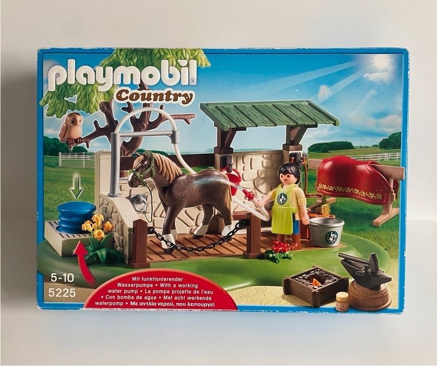 Playmobil Country Pferdewaschplatz Hufschmied 5225 in OVP in Stuttgart