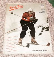 Sport im Bild 28. Januar 1955, Nr. 3, Toller Schuß am Hang Sachsen - Bautzen Vorschau