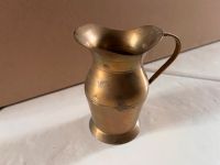 Antik historische Vase Kanne mit Henkel Bronze Messing Gold Nordrhein-Westfalen - Langenfeld Vorschau