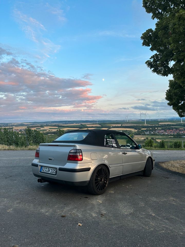 Golf 4 Cabrio, 1.6 er, EZ 2000 in Wonsheim