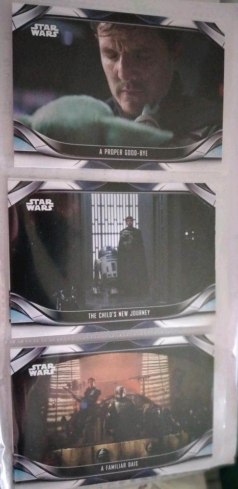 Star Wars The Mandalorian Trading Cards Topps Season 2 Base Cards in Babensham