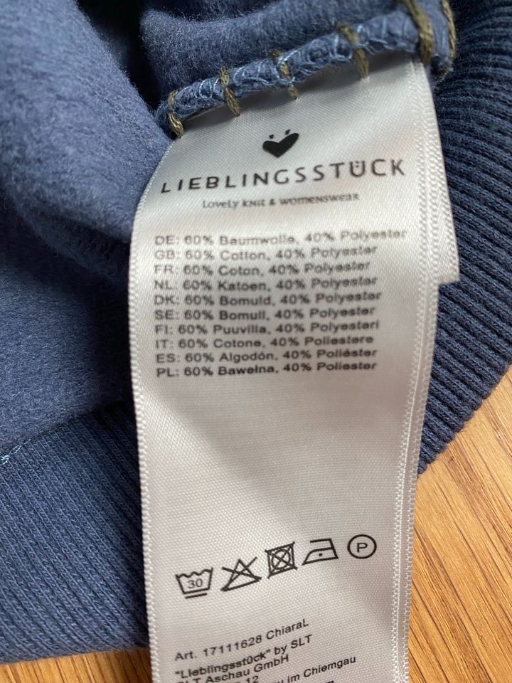 Lieblingsstück Sweatshirt Pullover blau XS in Köln