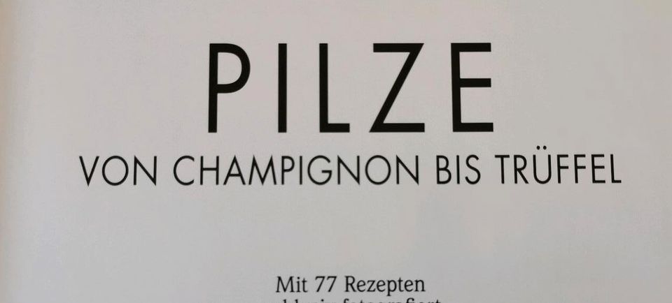 Kochbuch Pilze in Hanau