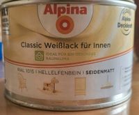 ALPINA Weißlack für Innen - 300ml- Hellelfenbein- seidenmatt- NEU Nordrhein-Westfalen - Emmerich am Rhein Vorschau