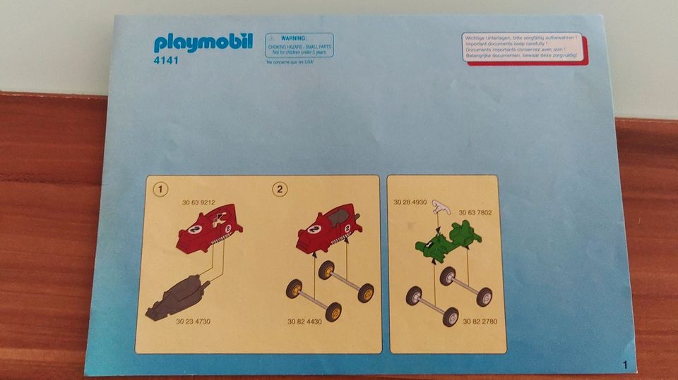 Playmobil Racing + Bikes (4141, 5118, 5116, 5288) in Wernau