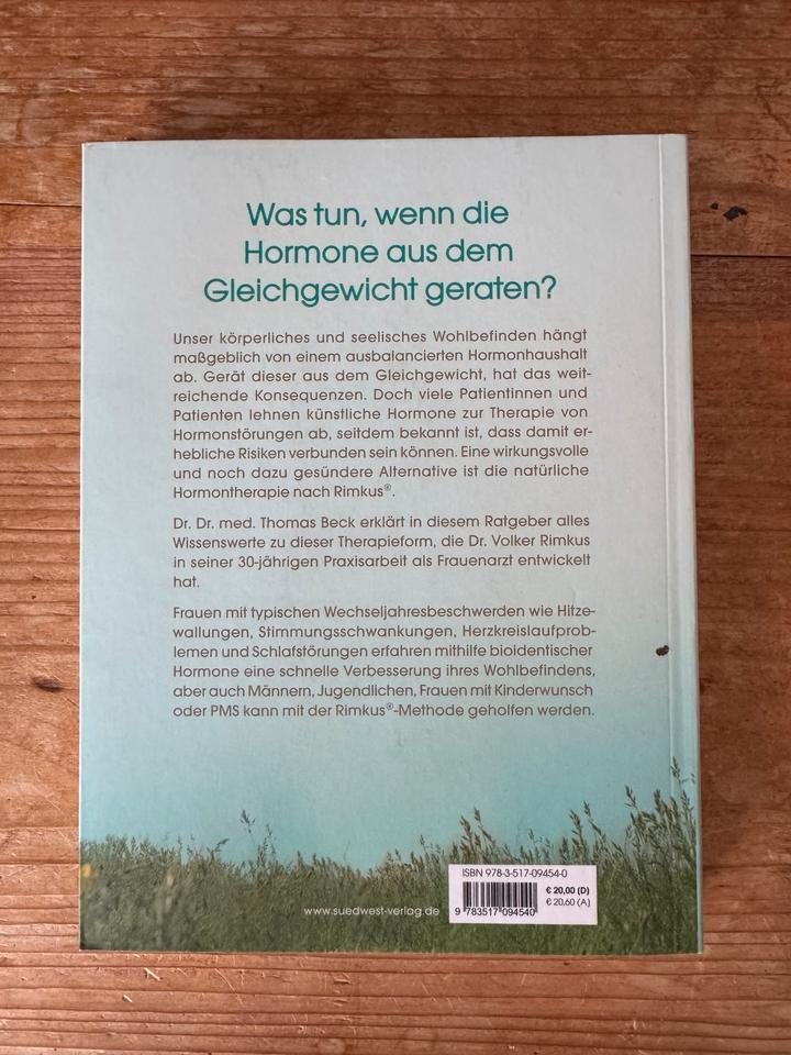 Rimkus, Buch über Hormone/Therapie,Wechseljahre in Rostock