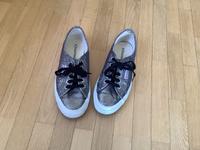 Sneaker Superga Silber-Schwarz 38 Bayern - Gerolzhofen Vorschau