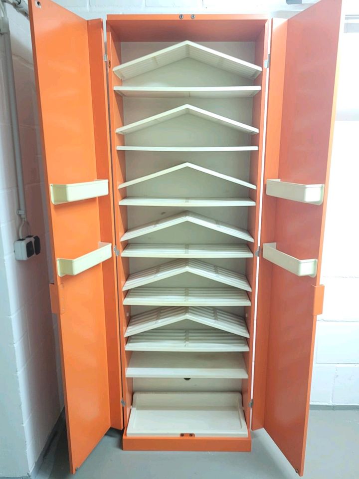 Schuhschrank, Original 70er, Orange, Schönbuch, retro in Sulzbach (Saar)