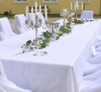 Tischdecken weiß eckig Tischwäsche 130 x 170cm Hochzeit Catering Sachsen - Eilenburg Vorschau