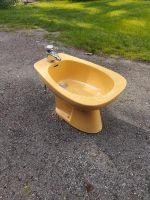 Fußwaschbecken Bidet ockerfarben Baden-Württemberg - Göppingen Vorschau