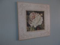 Shabby Bild Rose Vintage-Style quadratisch 37x37 cm Holz Kreis Pinneberg - Borstel-Hohenraden Vorschau