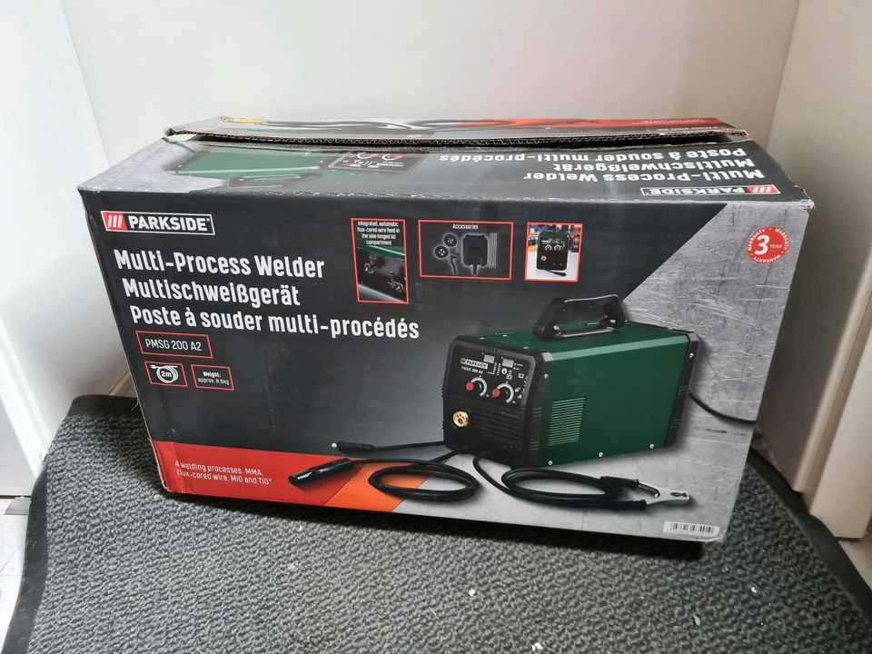 PARKSIDE 4in1-Inverter-Multischweißgerät»PMSG 200 A2«Schweißgerät in Hessen  - Erzhausen | Heimwerken. Heimwerkerbedarf gebraucht kaufen | eBay  Kleinanzeigen ist jetzt Kleinanzeigen