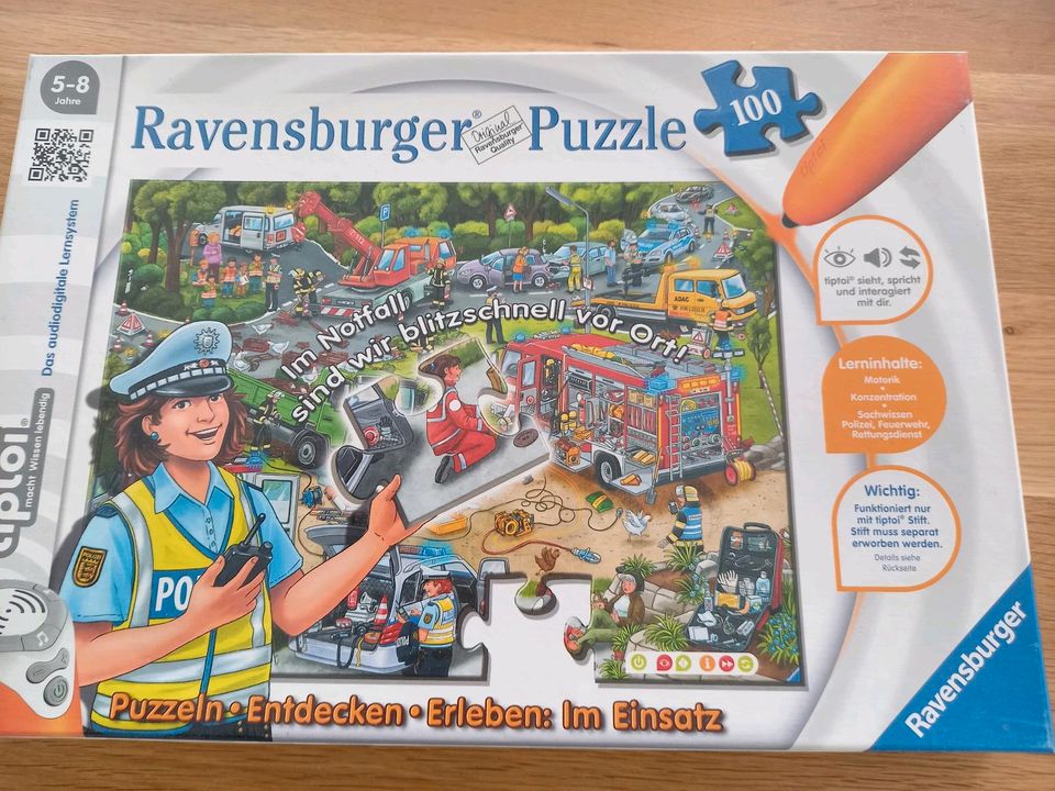 Tip Toi Puzzle Polizeieinsatz in Schöllnach