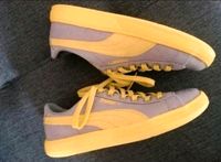 Damen Puma Sneaker grau gelb Gr 38,5 Schuhe Turnschuhe Hip Hop Nordrhein-Westfalen - Grevenbroich Vorschau