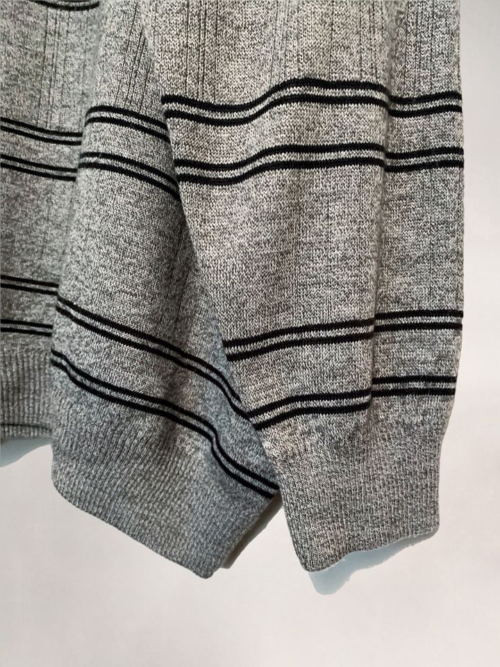 Pullover in Grau mit Streifen, XXL - C&A x Canda in Söhlde