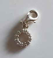 Charm Anhänger Kreis NEU Glitzersteine 925er Sterling Silber Bayern - Drachselsried Vorschau