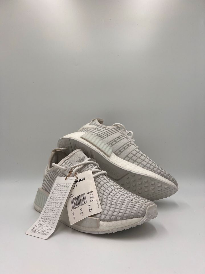 Adidas Damenschuhe EU 36 NMD / Sneaker NEU weiß Low Komfort in Backnang