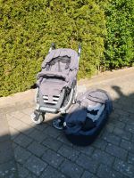 Teutonia Kinderwagen Buggy und Babyschale 2 in 1 Schleswig-Holstein - Bargteheide Vorschau