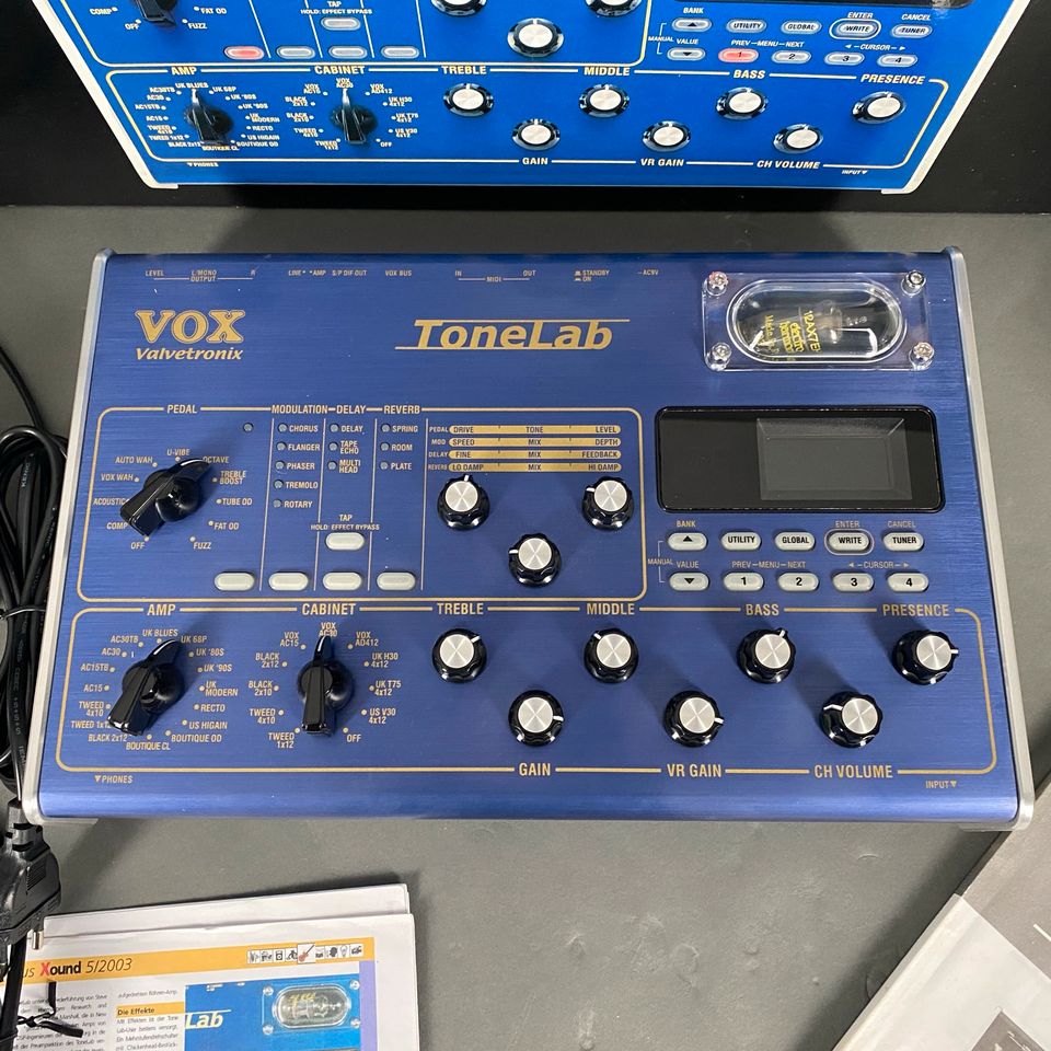 Vox Tonelab Valvetronix wie NEU Netzadapter BD orig Verpackung in Herne