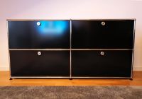 USM Haller Sideboard / 4 Klapptüren / Graphitschwarz RAL 9011 Hessen - Rodgau Vorschau