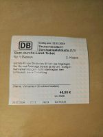 Verkaufe.   DB Ticket Duisburg - Rumeln-Kaldenhausen Vorschau