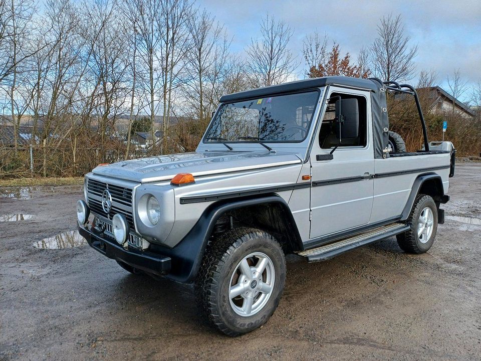 PUCH 230GE Cabrio MERCEDES G-Klasse OLDTIMER Schweizer Armee in Lindlar