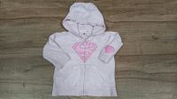 H&M 74 Superwoman Sweatjacke Kapuzenjacke blassrosa weiß pink Brandenburg - Großbeeren Vorschau