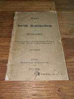 Regeln deutsche Rechtschreibung 1902 Preußisches Ministerium Brandenburg - Stechow-Ferchesar Vorschau