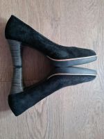 Tamaris - Plateau Pumps, Wildleder, schwarz Berlin - Charlottenburg Vorschau