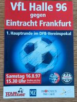 Stadionheft Programm VfL Halle 96 - Eintracht Frankfurt, 97/98 Niedersachsen - Edewecht Vorschau
