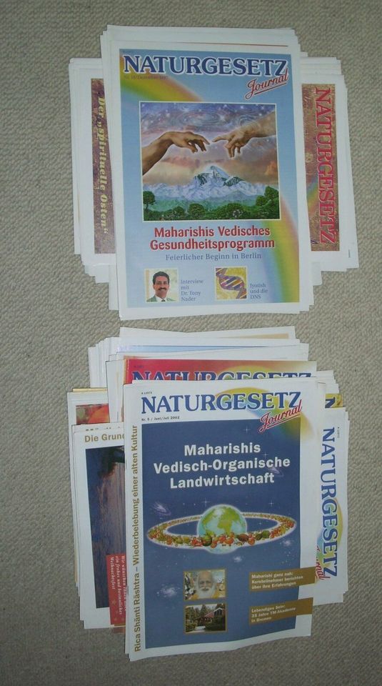 Naturgesetz Journal Maharishi  Die TM Zeitung Transzendentale in Bleckede