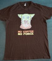 "No Coffee - No Force" Shirt in L mit Baby Yoda + Kaffee Nordrhein-Westfalen - Mönchengladbach Vorschau