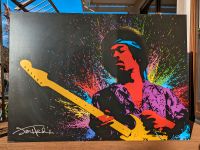 Jimi Hendrix mit Gitarre 140x100 cm Bayern - Türkheim Vorschau