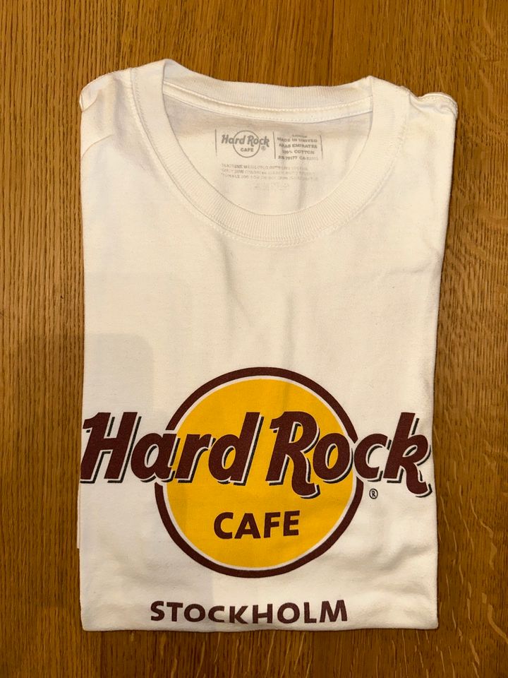 Hard Rock Café T-Shirt „Stockholm“- Größe L (Herren) in Schlaitdorf
