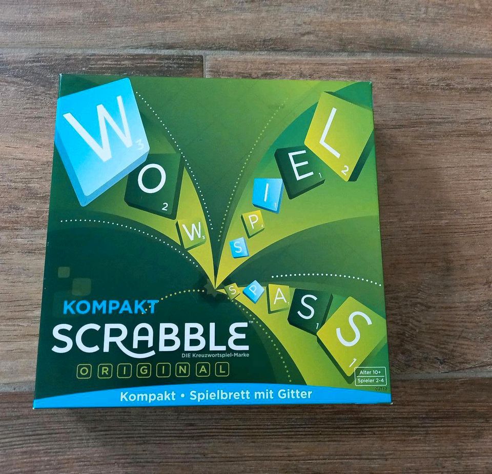 Kompakt Scrabble Orginal Kreuzwortspiel in Gernsheim 